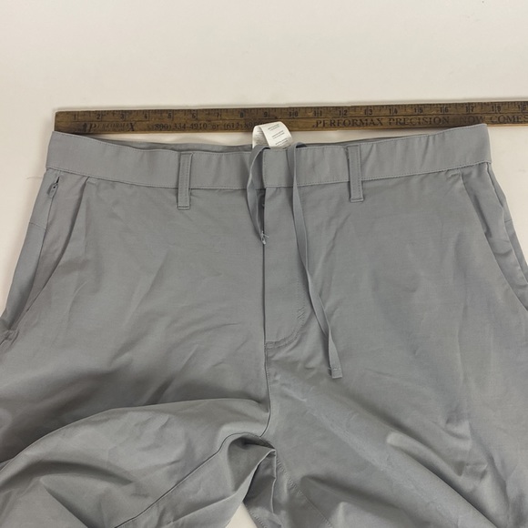 Fabletics The Only Pants Gray Performance Stretch Chino Men's Size L - Picture 5 of 11